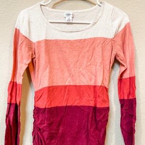 Maternity Color Block Sweater